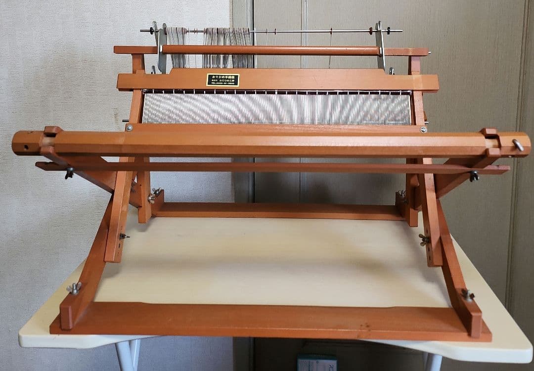 おりひめ手織機 木製 コンパクト　筬2枚付き　説明文必読‼️