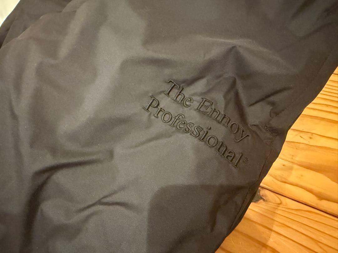 ENNOY 24aw 中綿　PADDED PANTS ブラック　S