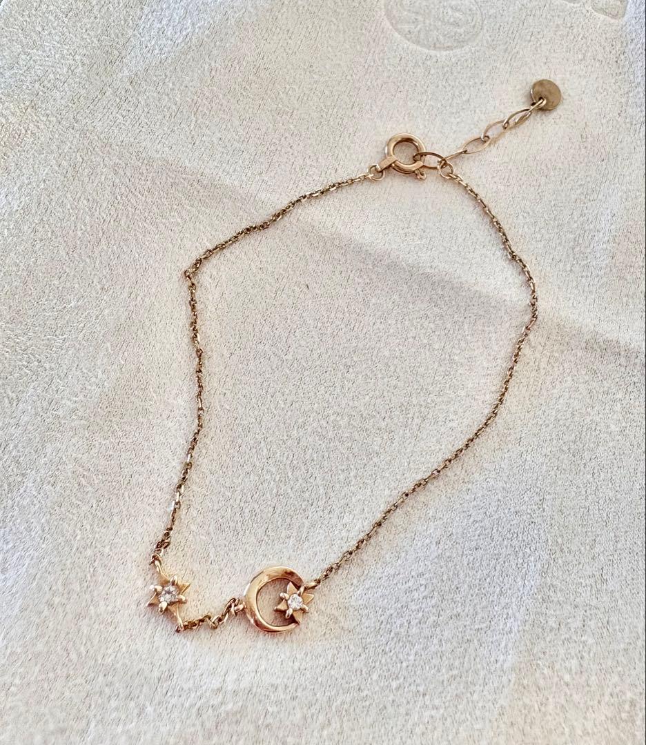 ヴァンドーム青山　ブレスレット　K10 ダイヤモンド