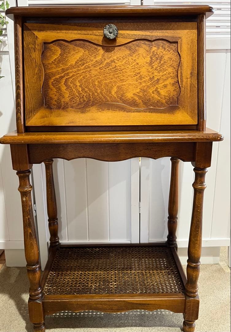 カリモク家具 コロニアル ライティングビューロー デスク