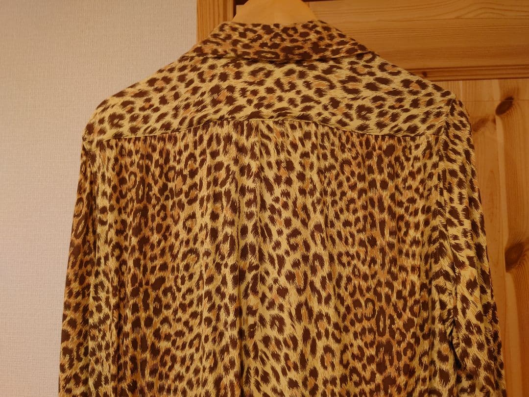 The Groovin High　グルービンハイ　レーヨンシャツレオパード　M