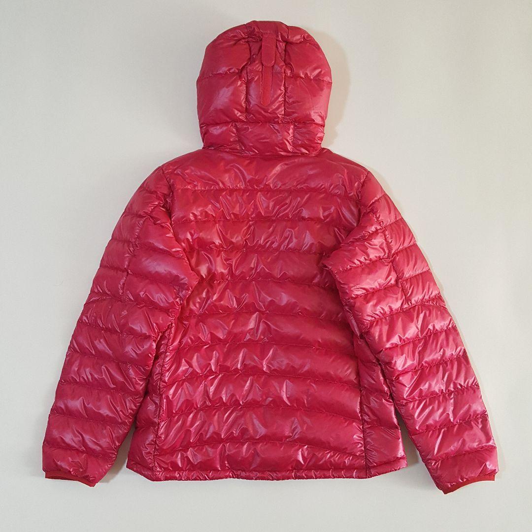 美品 モンベル レディース 撥水 ウルトラライトダウン ガイドパーカ Lサイズ