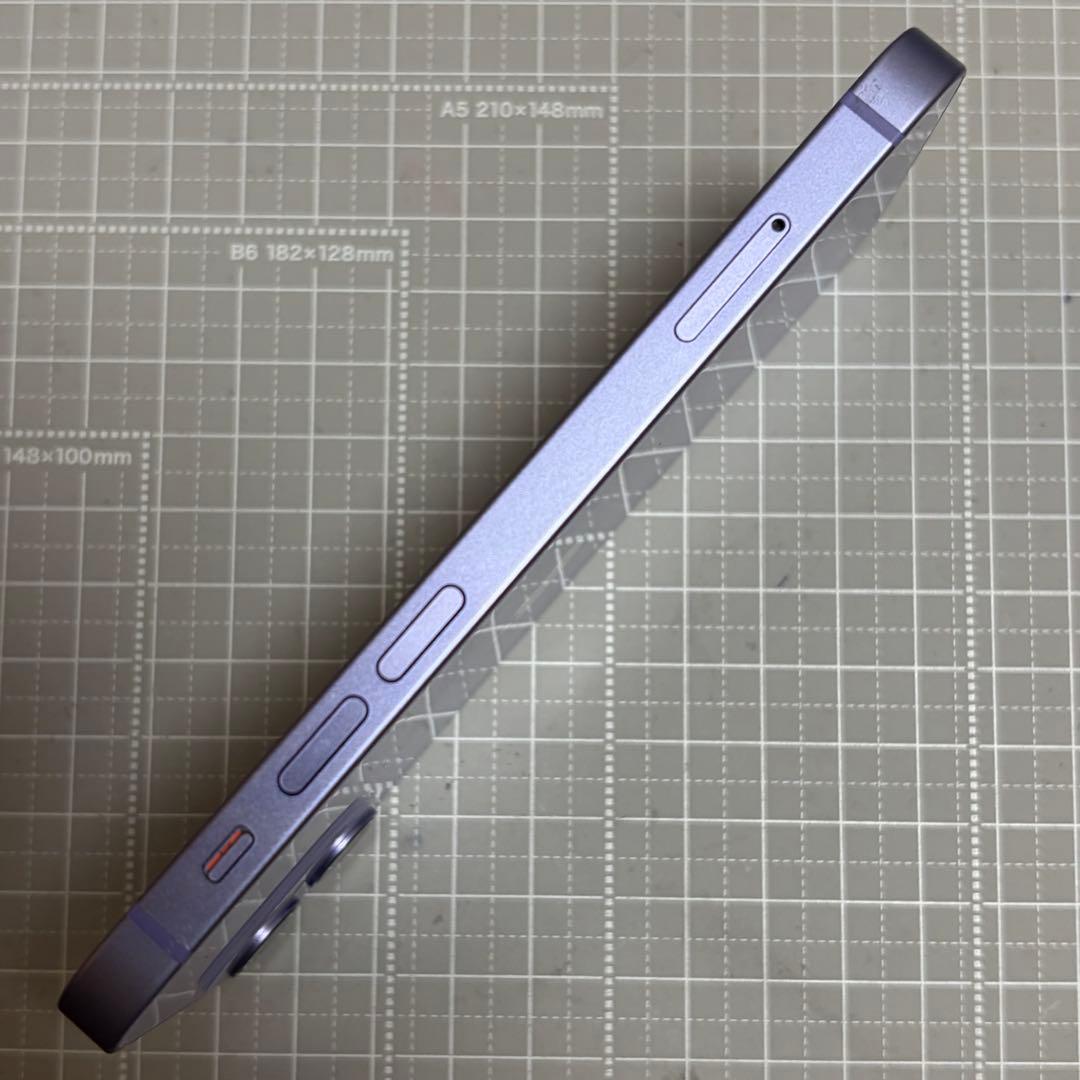 iPhone12 mini 64GBパープル バッテリー100%