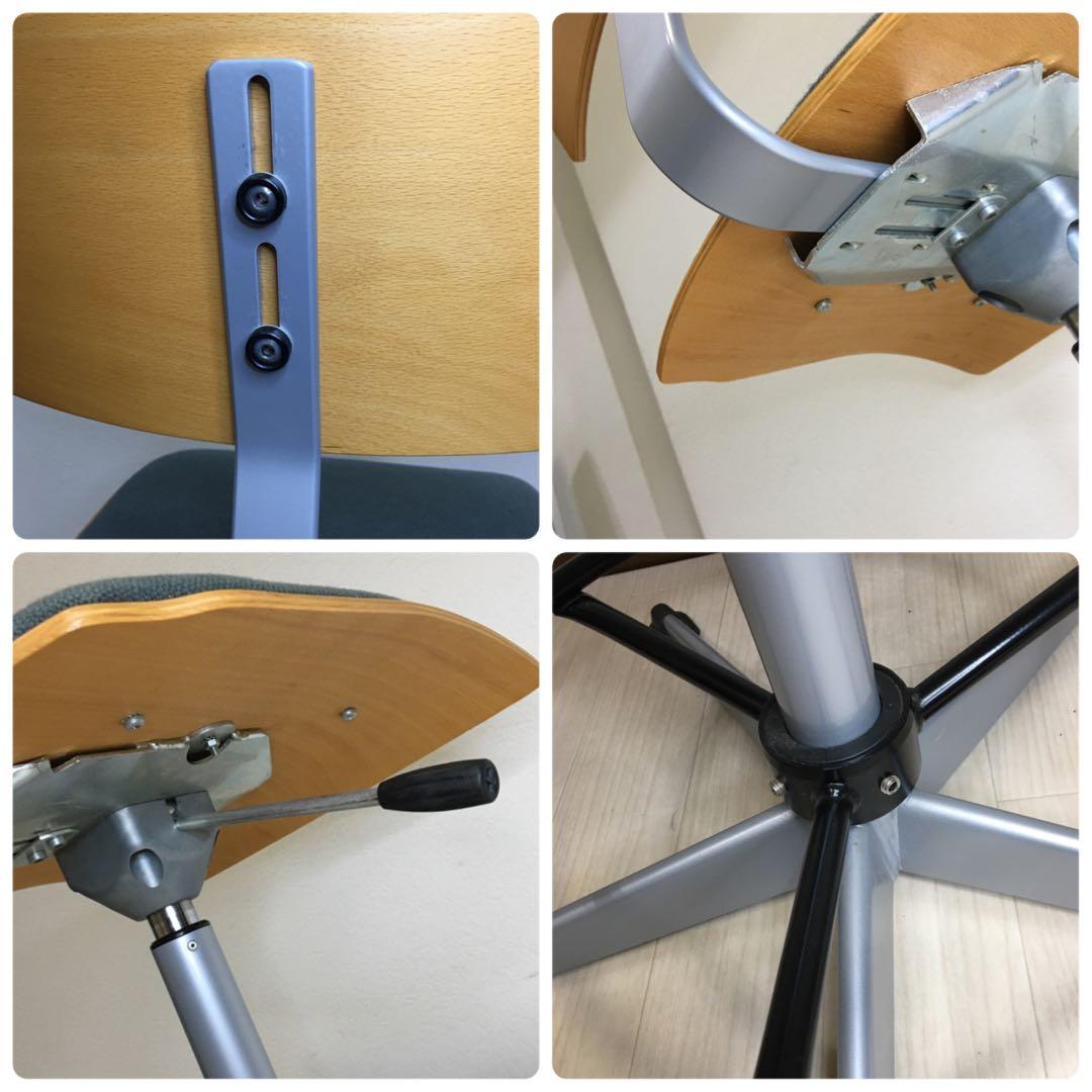 各部調整機能付き ドラフティングチェア 製図椅子 カウンターチェア 送料無料