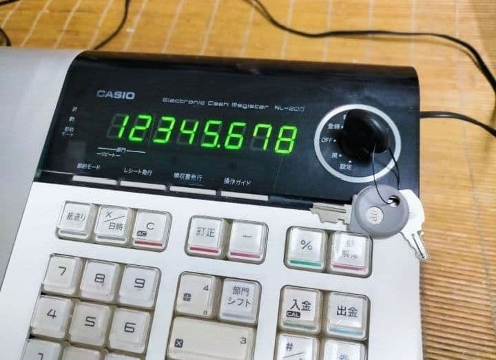 カシオレジスター　SE-S20/NL200　人気機種　送料無料　544123