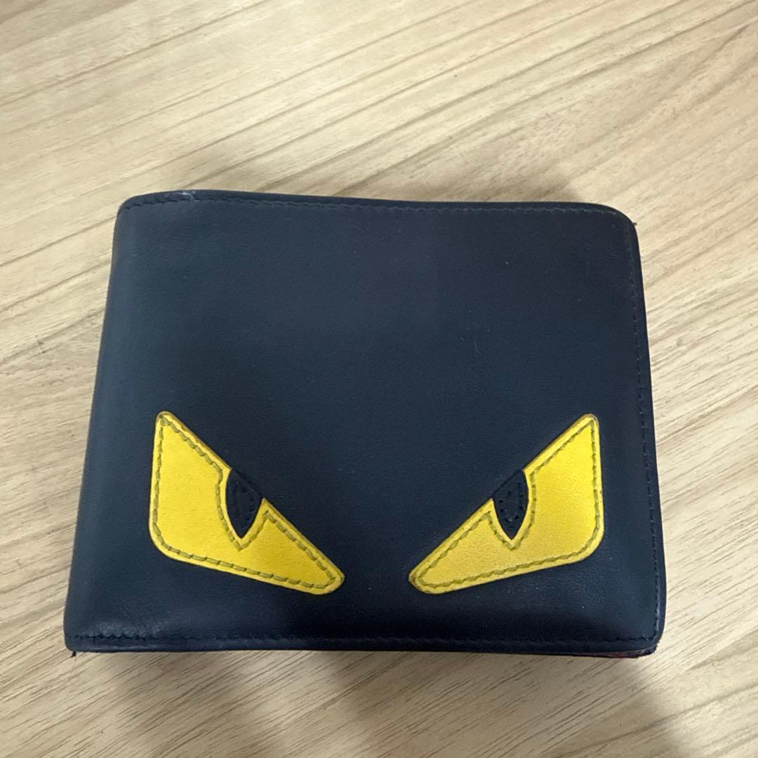 FENDI フェンディ　モンスターバグズアイ　折り財布