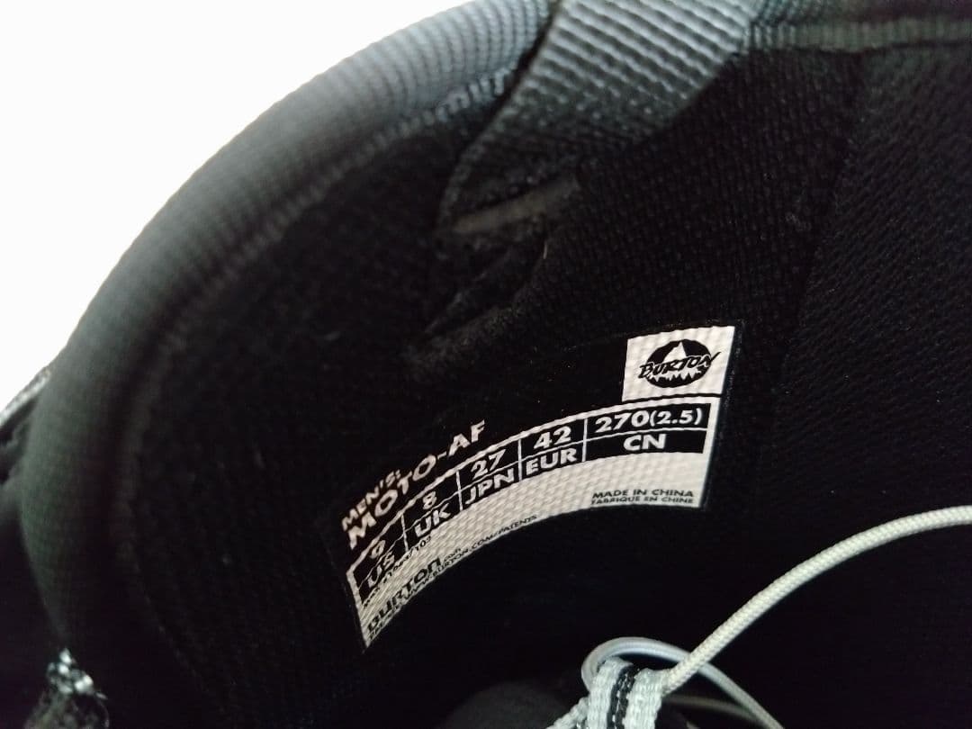 【傷あり】 BURTON MOTO-ASIAN FIT　27cm