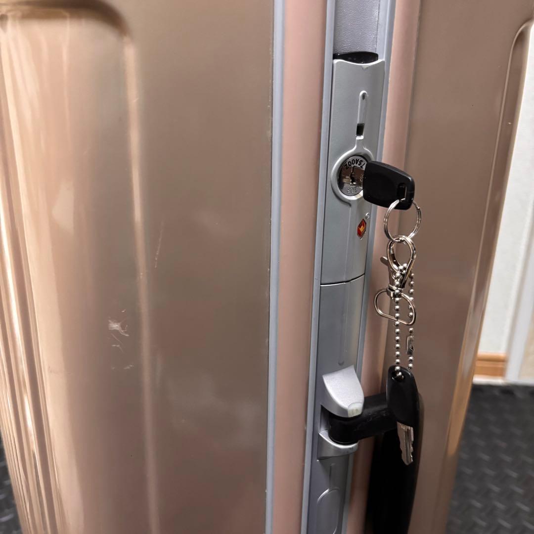 レジェンドウォーカー　ハードスーツケース　サイズL ピンク系カラー