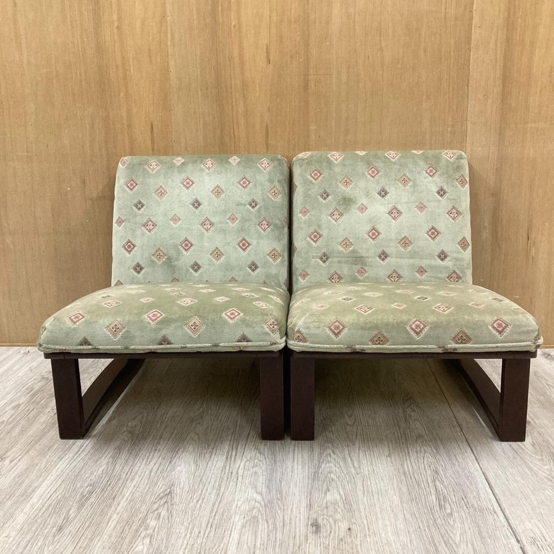 【飛騨産業】キツツキ　ロータイプ　チェア　椅子　２脚セット