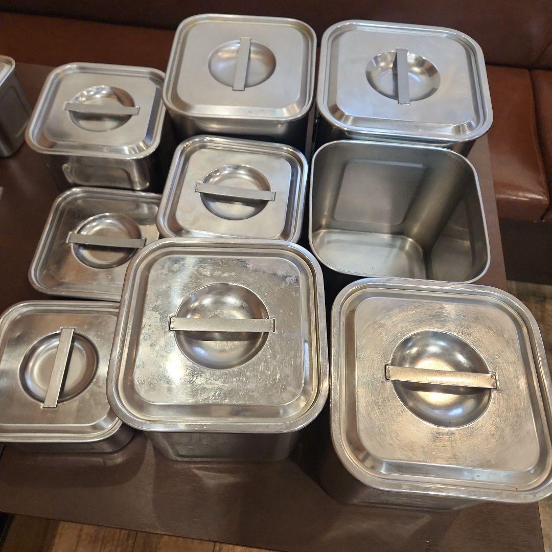 ステンレス食品保存容器セット