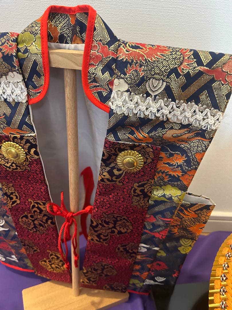 【新品同様】五月人形 着用兜 かぶと 送料無料