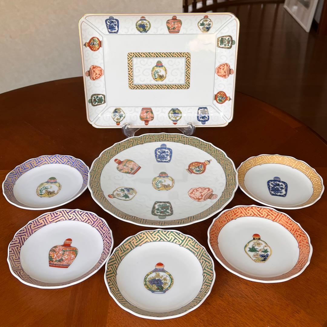 【美品】前畑陶器★チャイナシーズ★パーティセット③