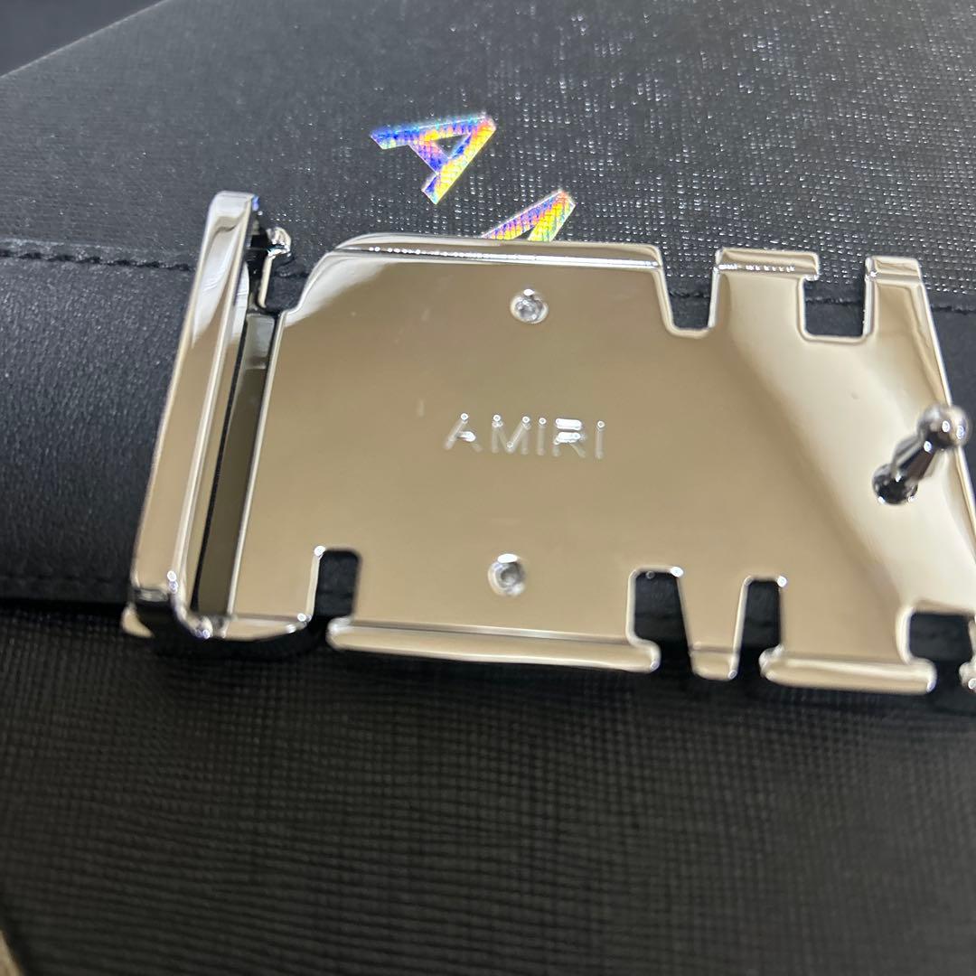 AMIRI ブラックベルト 85サイズ数週間最終値下げ！