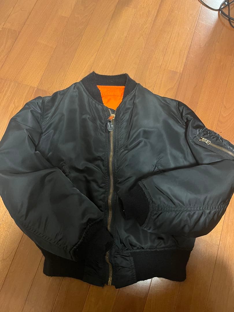 Alpha ma1 80s 初期モデル ブラック sサイズ