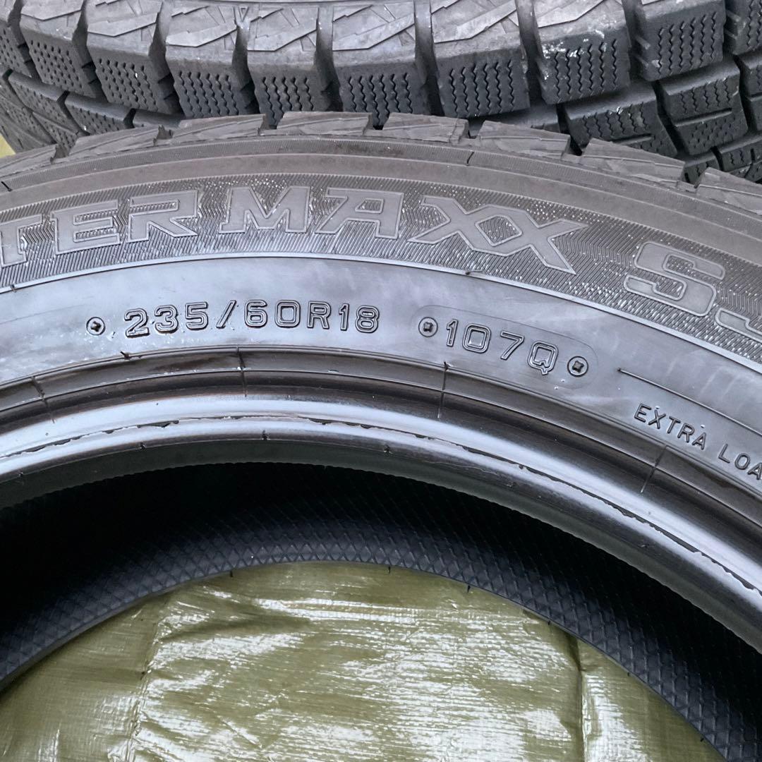 値下バリ山DUNLOP WINTERMAXXSJ8 235/60R18 ４本