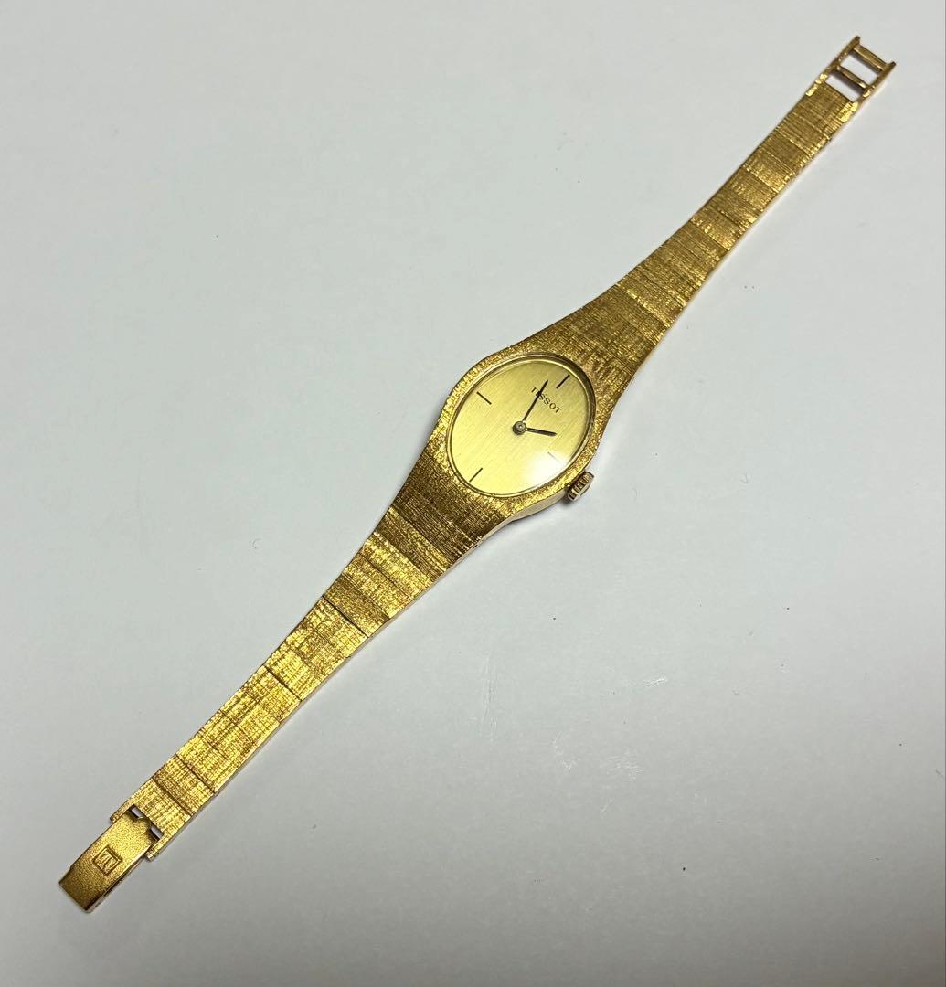 【値下】TISSOT ティソ　レディース　手巻き　ヴィンテージ　ブレスウォッチ