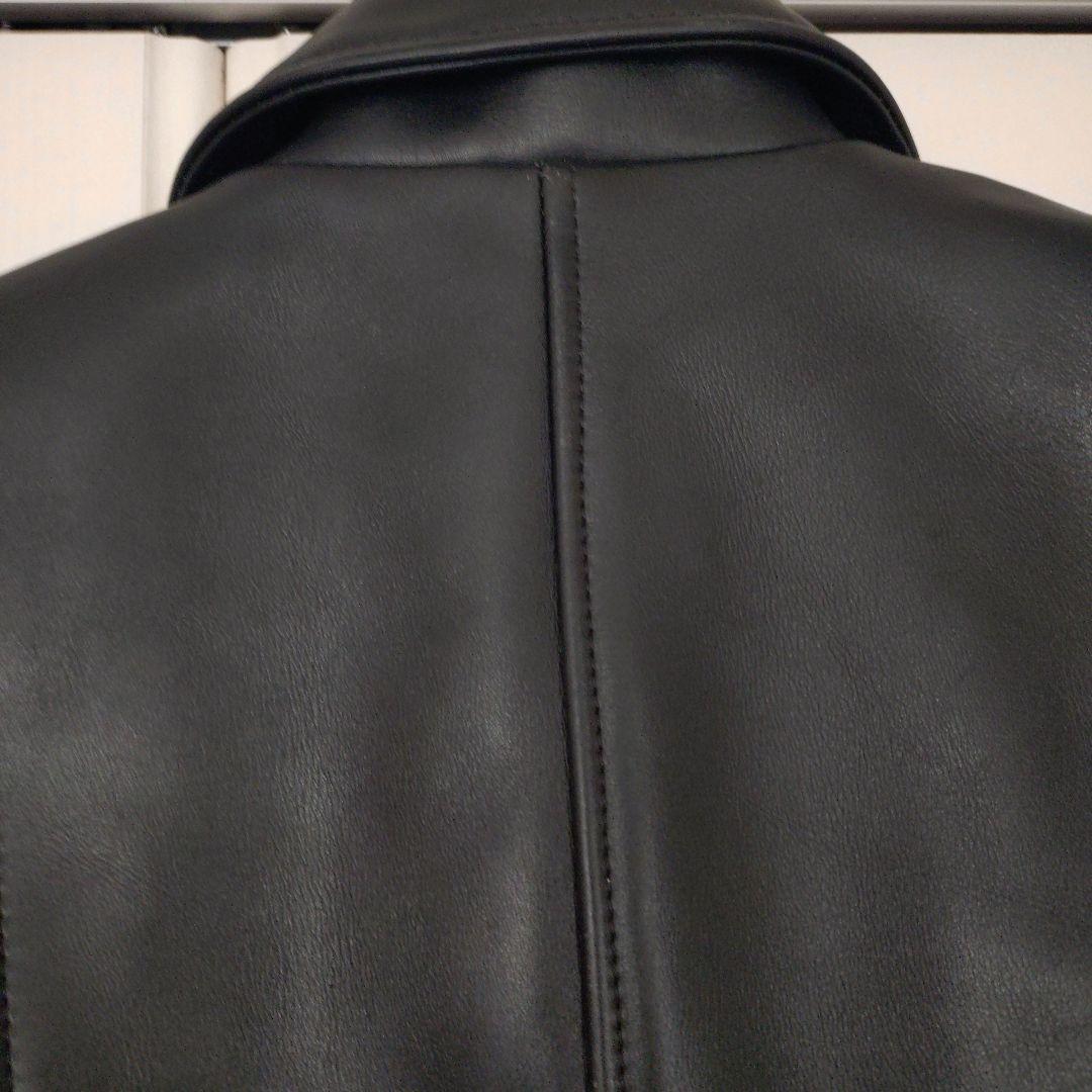 KADOYA ダブルライダースジャケット S 黒