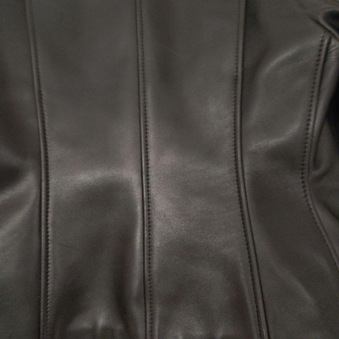 KADOYA ダブルライダースジャケット S 黒