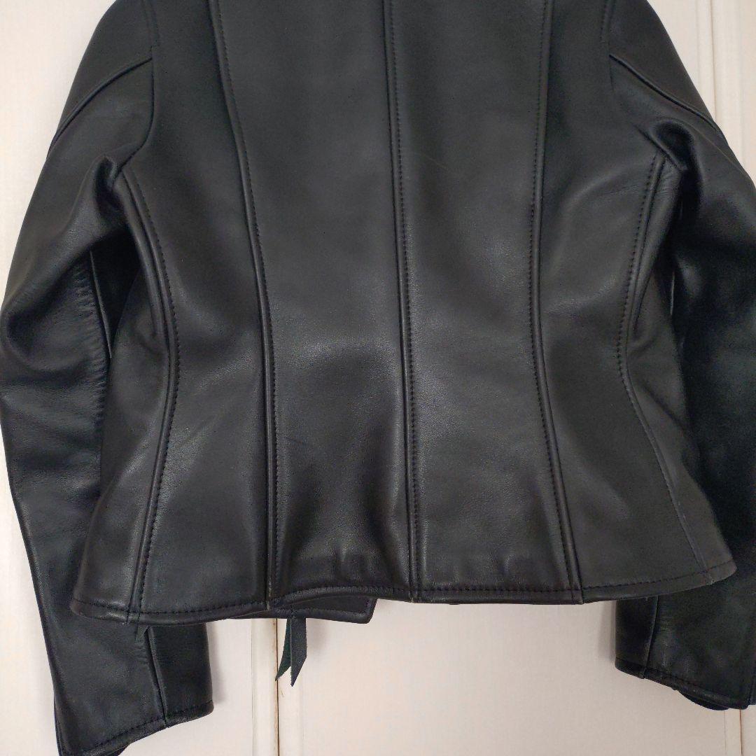 KADOYA ダブルライダースジャケット S 黒