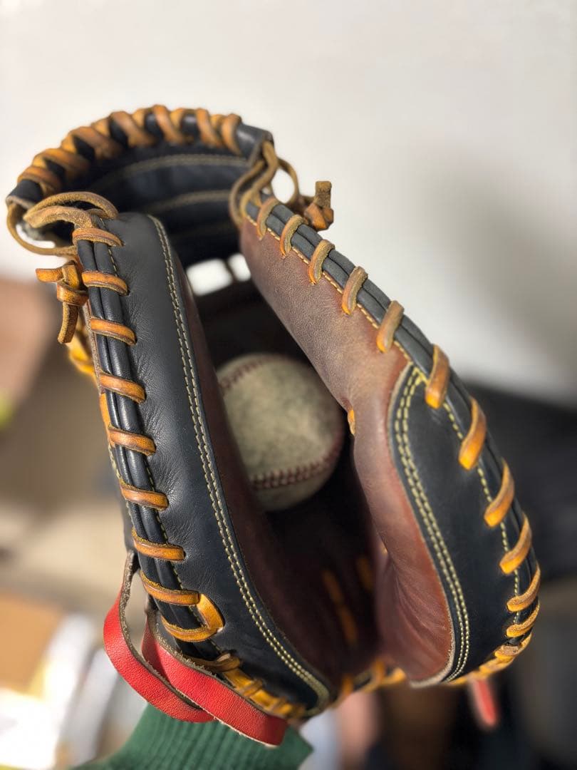 ZETT ゼット オーダー 軟式グローブ 黒/茶