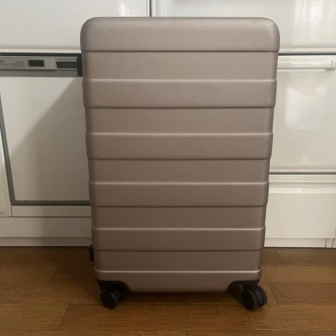 無印良品 キャリーケース スーツケース 62L ベージュ