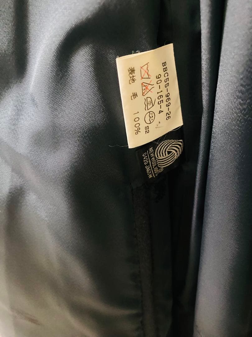 BURBERRYS ステンカラーコート ネイビー