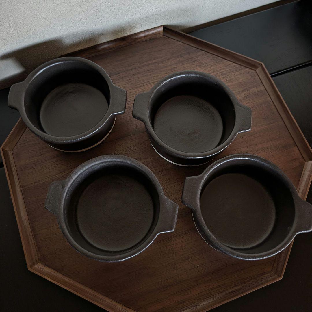 HARVEST グリルポット 直火 耐熱皿 グラタン皿 スープ皿 信楽焼