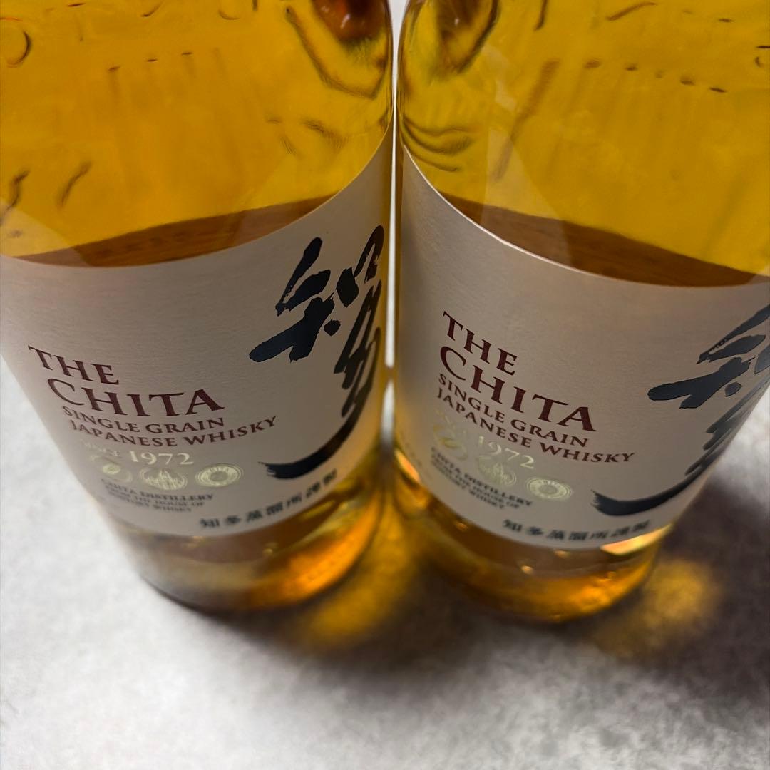 サントリー知多 シングルグレインウイスキー700ml 2本セット箱あり