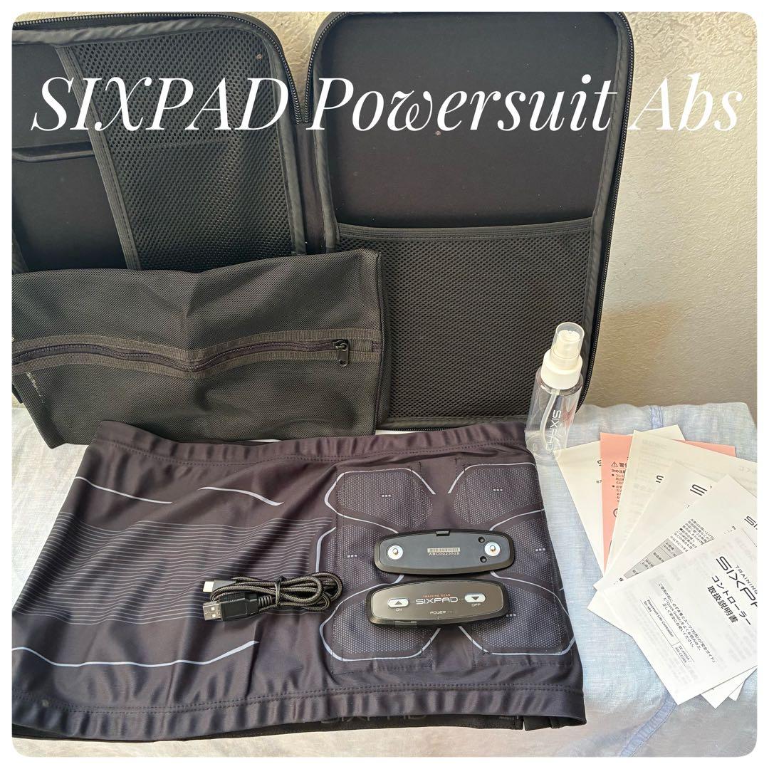 【美品】SIXPAD Powersuit Abs L 腹筋　筋トレ ダイエット