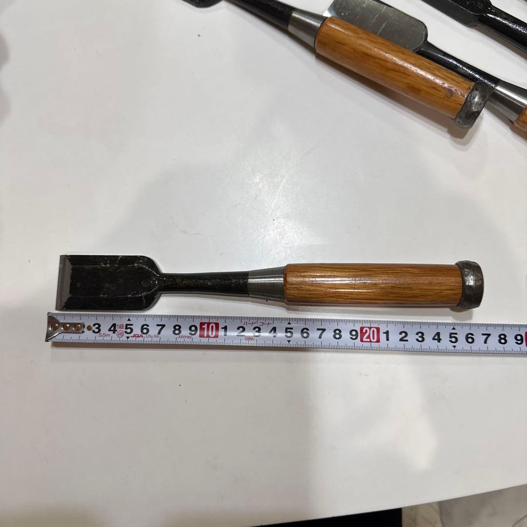 左久作　叩き鑿　5本セット