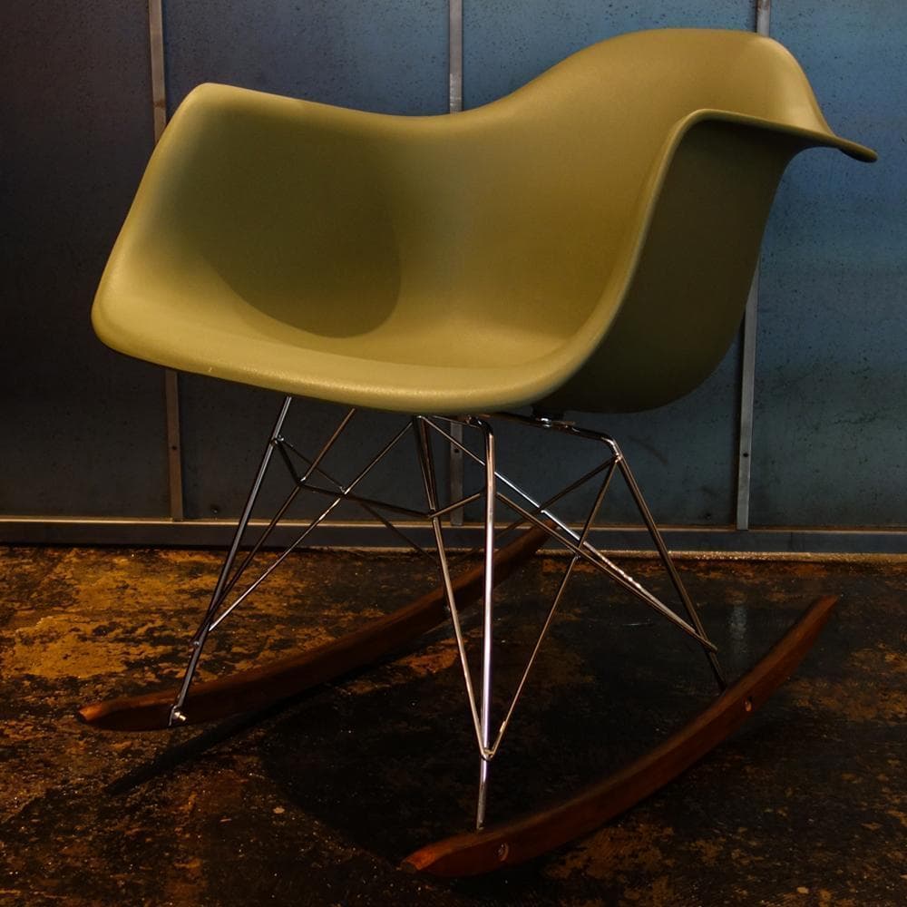 イームズ RAR シェルチェアー イス 椅子 Eames 家具 アボカド/BR