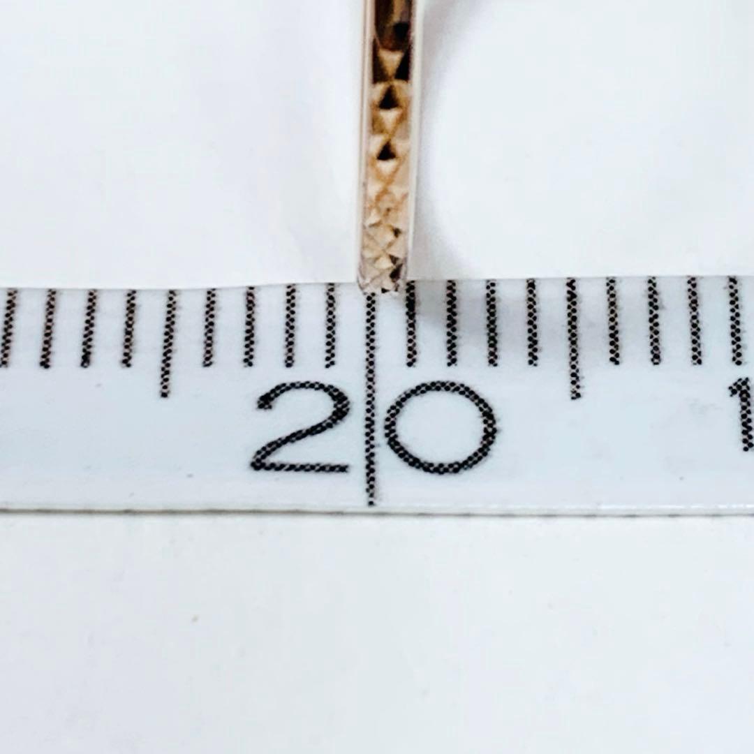 美品ete エテ k10 ピンクゴールド クレールカットリング 9号