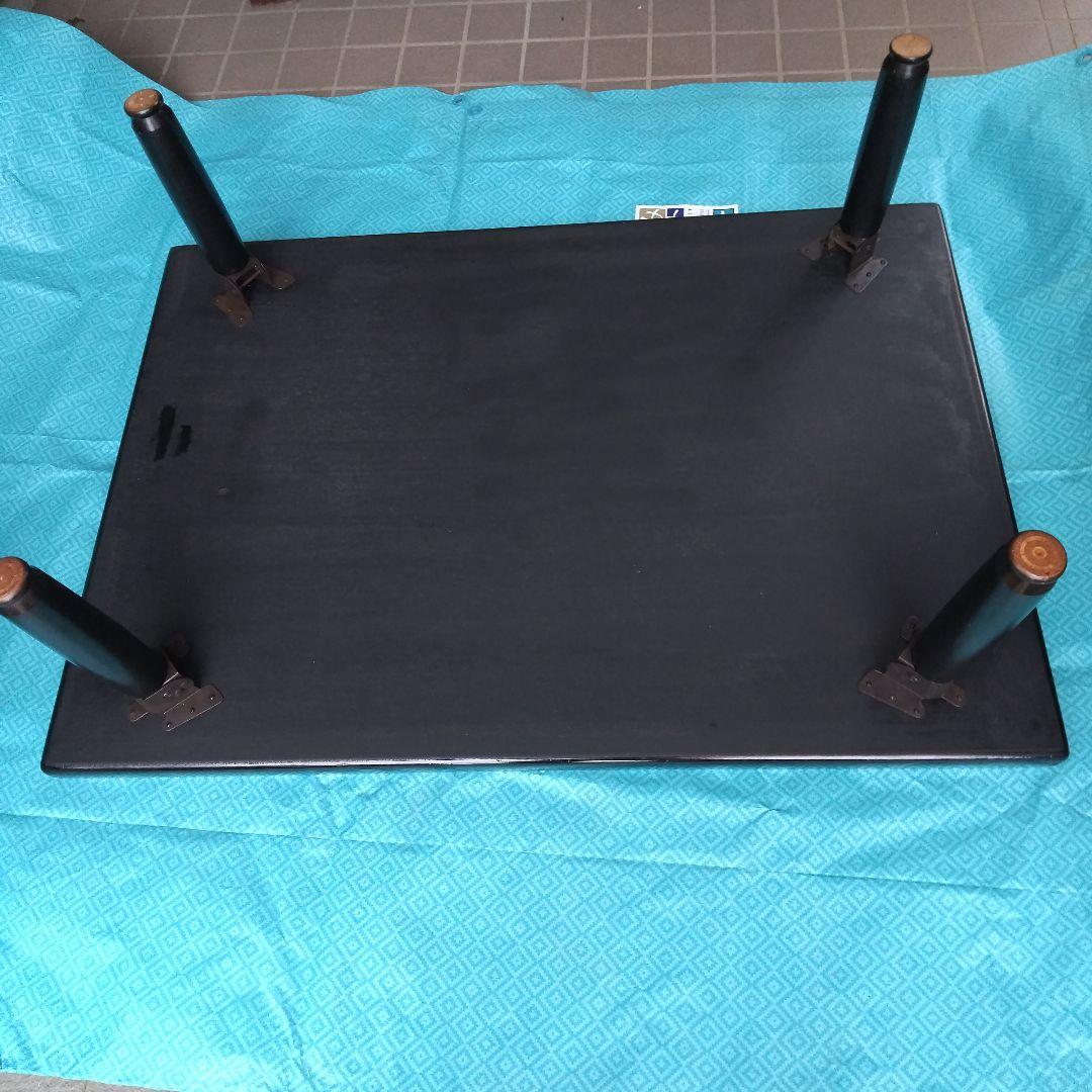 かず！♥♥♥昭和レトロ！表面は新品同様！綺麗な漆塗装 折り畳み式座卓