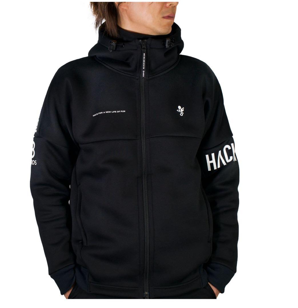 8Yards Tagline Hoodie 2G | Black サイズXL