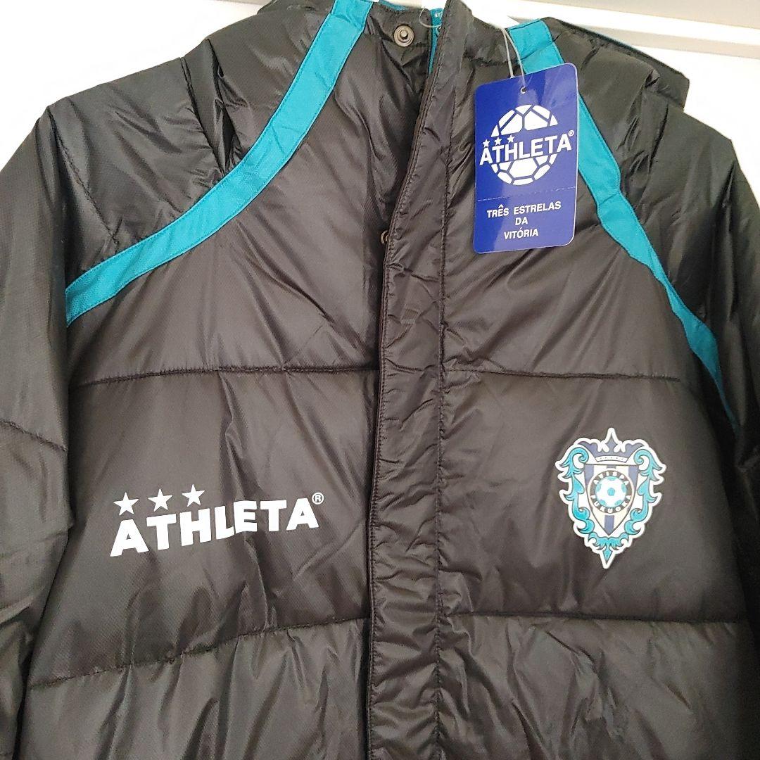 アビスパ福岡ATHLETA ベンチコート ブラック F