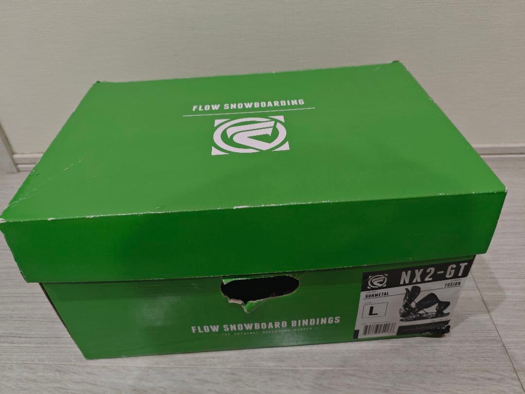 FLOW NX2-GT スノーボードビンディングバインディング カーボン