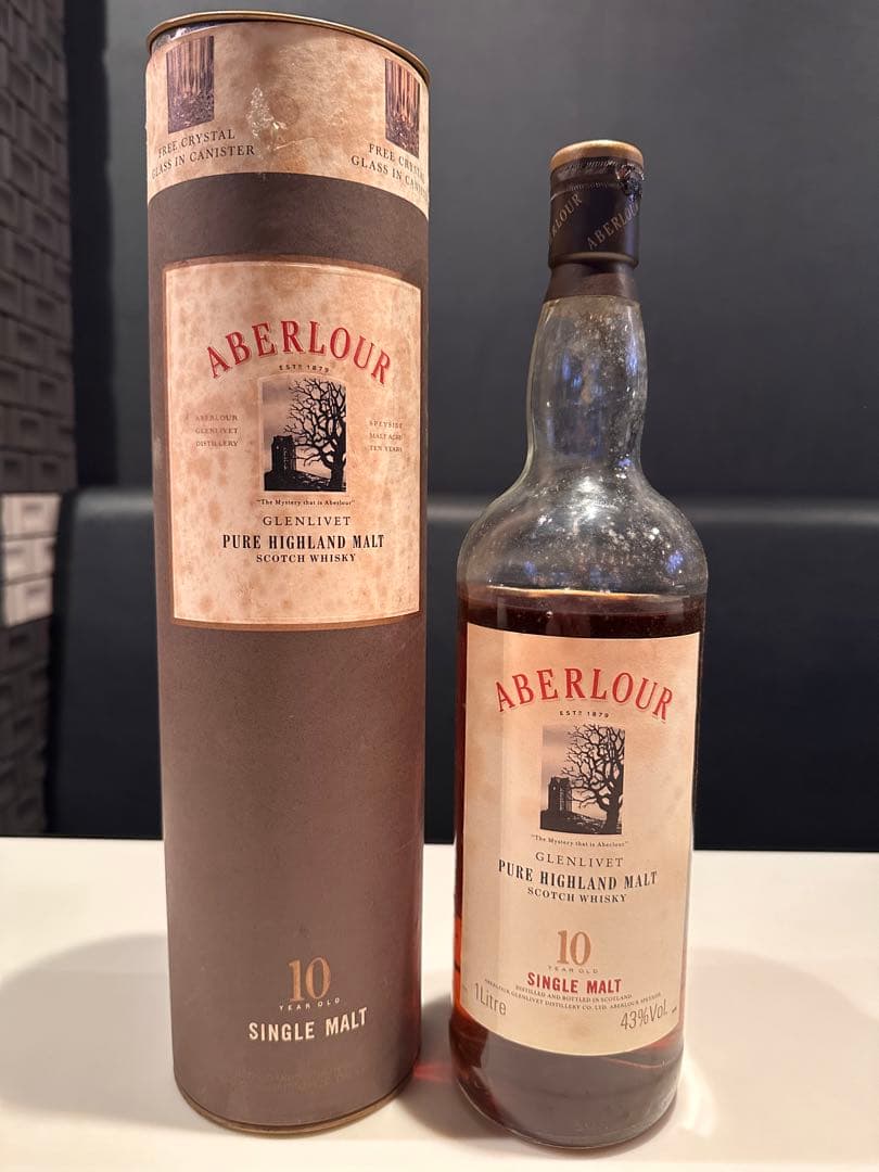 アベラワー 10年 シングルモルト スコッチウイスキー 1L 43%