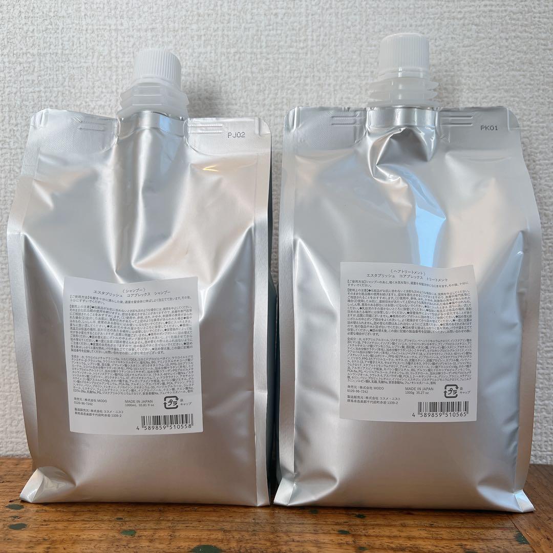 エスタブリッシュ コアプレックス　シャンプー　トリートメント　新品　美容室専売品