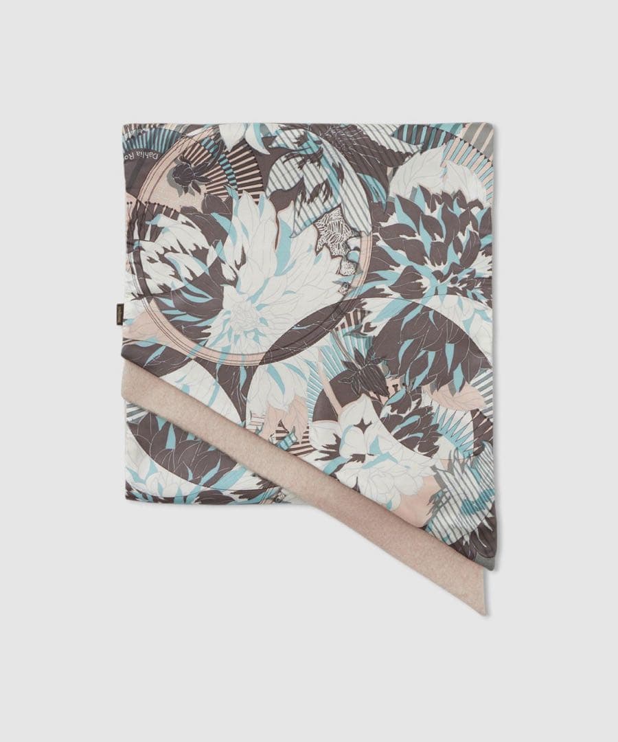 minna　アナイ　manipuri シルクダブルマフラー（完売品）