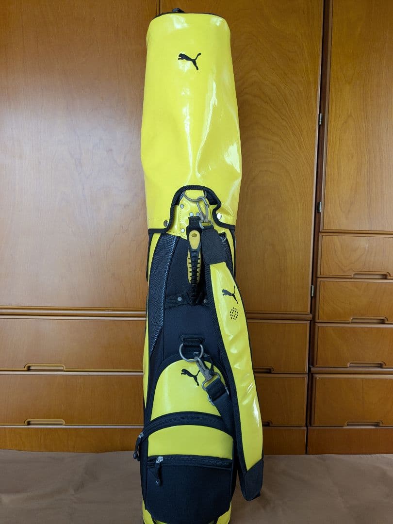 PUMA ゴルフバッグ イエロー/ブラック
