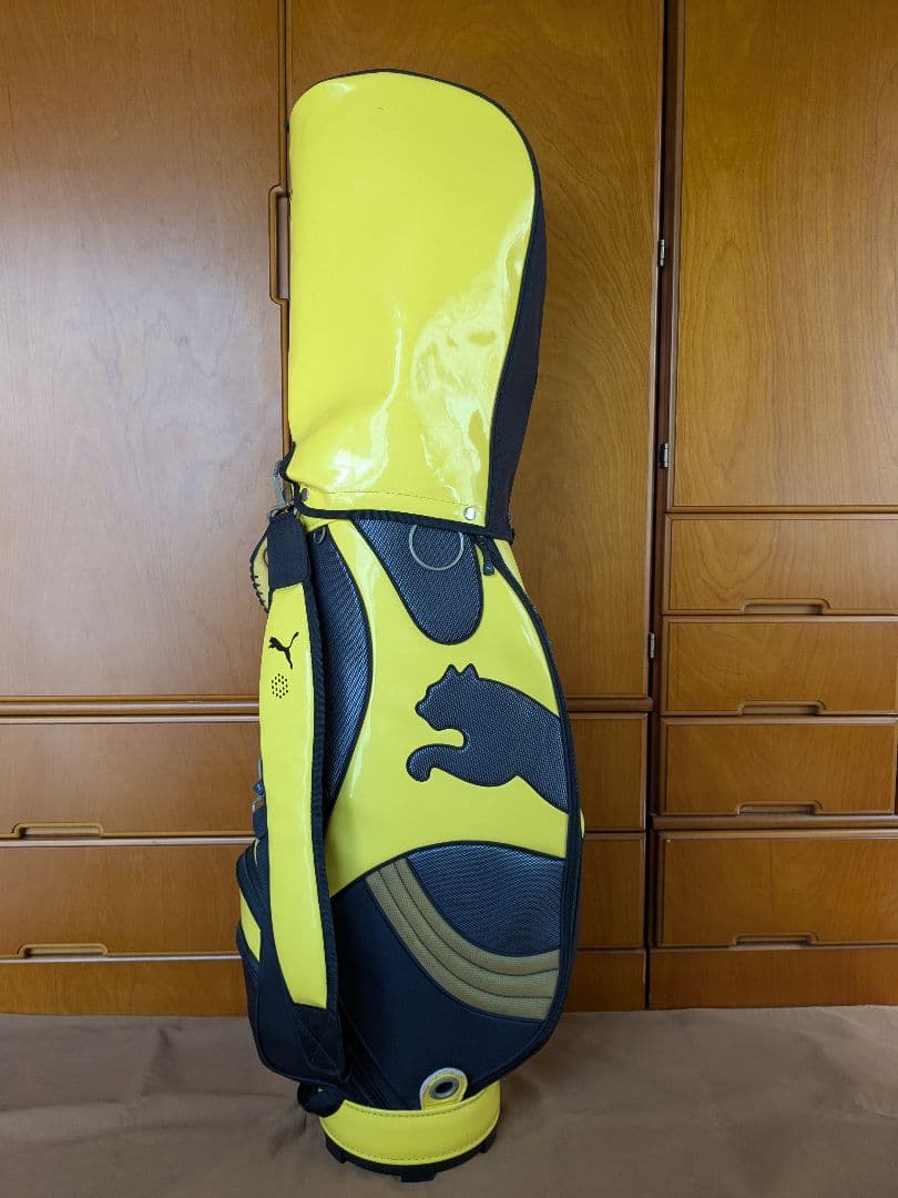 PUMA ゴルフバッグ イエロー/ブラック