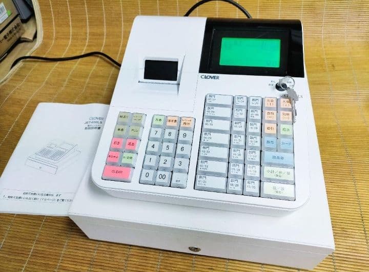 クローバーレジスター　JET-650LS　設定無料PC連携　送料込　330113