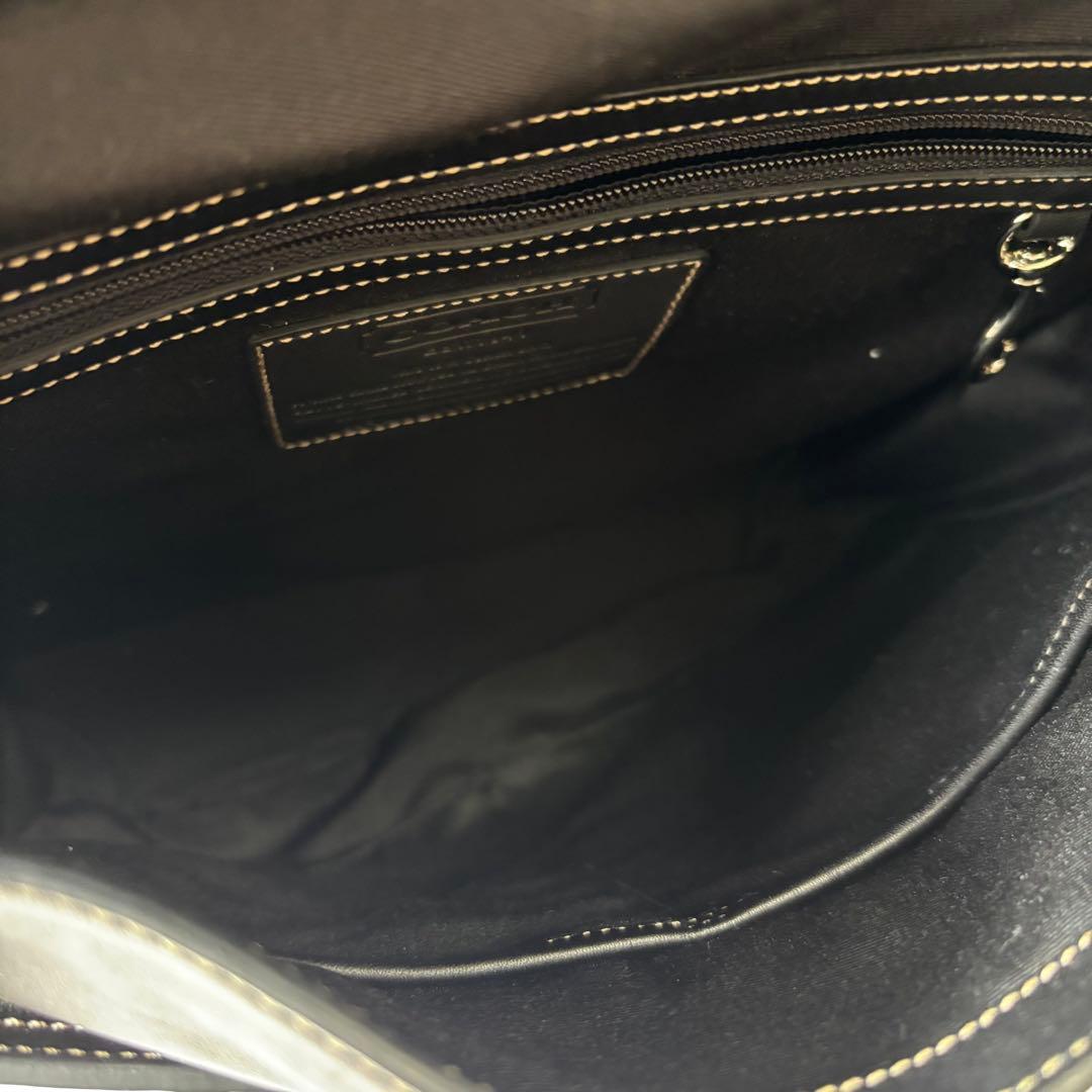 【極美品】コーチ メッセンジャーバッグ ショルダーバッグ レザー A4収納可