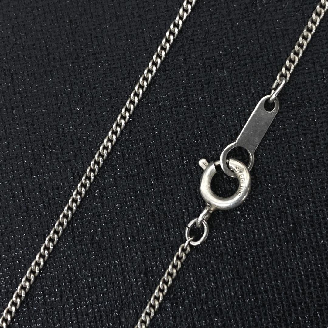 OLD K18 エリザベス  シルバー925 メタルネックレス 44cm