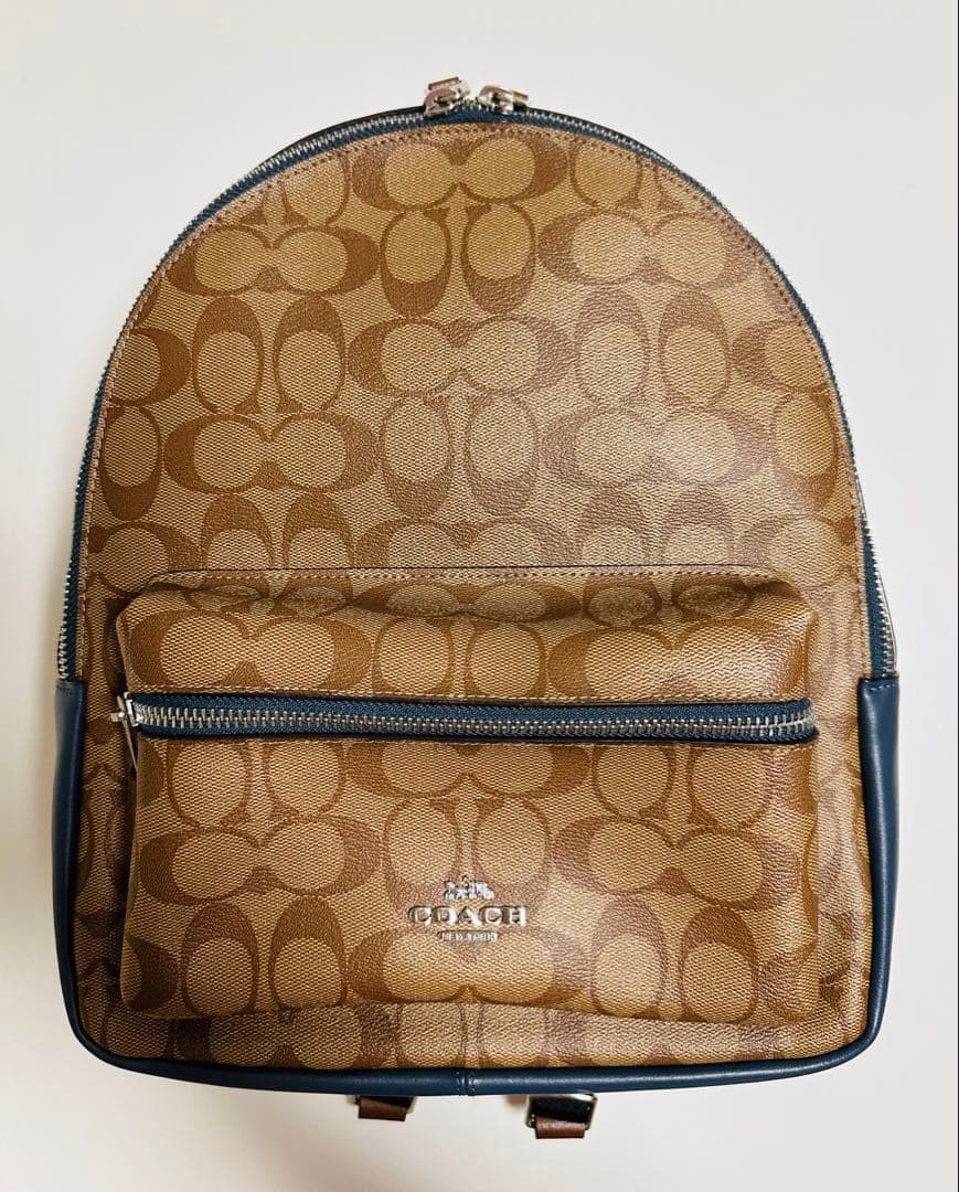 COACH コーチ リュック シグネチャー レインボー F72712