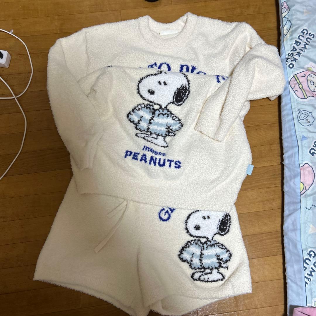 ジェラートピケ　スヌーピー　セット