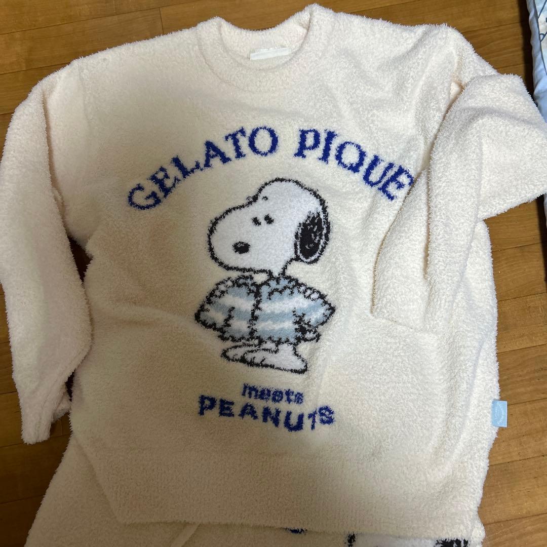 ジェラートピケ　スヌーピー　セット