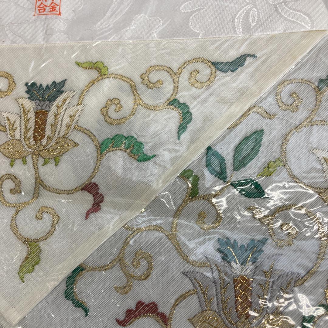 S37 打敷　200代　本金手　紗　うどんげ 　本金請合