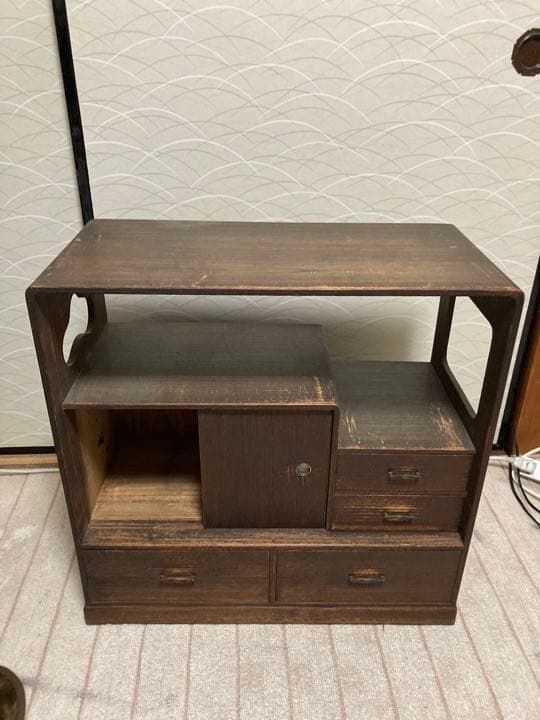 総桐棚　レトロ　アンティーク　昭和初期　大幅値下げです！