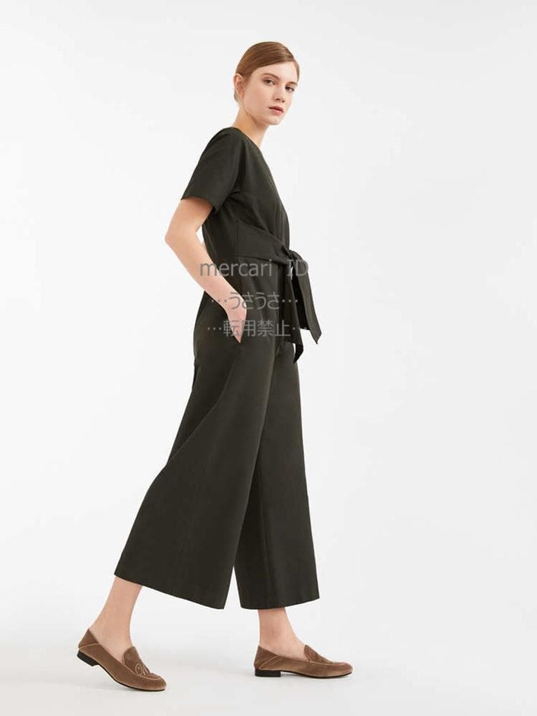 ◆マックスマーラ◆新品◆上品ピンク◆コットンツイルオールインワン◆ジャンプスーツ